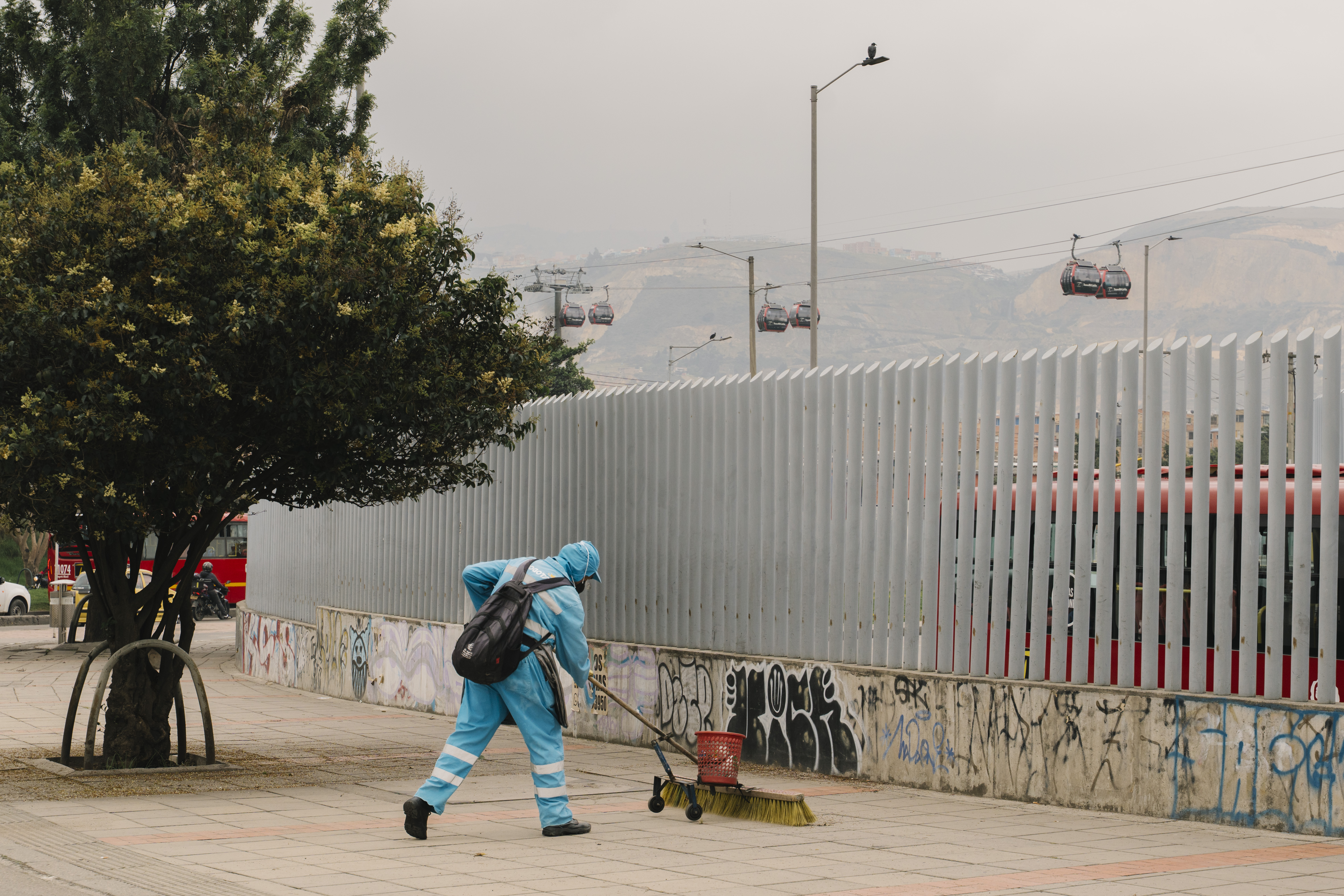 Barrido Manual en Portal El Tunal